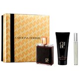 Carolina Herrera CH for Men Darčeková sada, toaletná voda 100ml + balzám po holení 100ml + toaletná voda 10ml