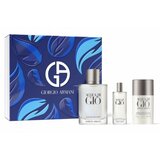 Giorgio Armani Acqua di Gio pour Homme Darčeková sada, toaletná voda 100ml + toaletná vodal 15ml + deostick 75ml