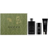 Gucci Guilty Pour Homme Darčeková sada, Parfémovaná voda 90 ml + deostick 75ml + sprchový gél 50 ml