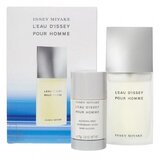 Issey Miyake L`Eau D`Issey pour Homme Darčeková sada, toaletná voda 75ml + deostick 75ml (Travel set)