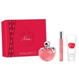 Nina Ricci Nina Darčeková sada, toaletná voda 80ml + telové mlieko 75ml + roll-on toaletná voda 10ml