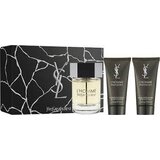 Yves Saint Laurent L´Homme Darčeková sada, toaletná voda 100ml + balzám po holení 50ml + sprchový gel 50ml