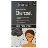 Čistiace pásky na nos s aktívnym uhlím Charcoal (Nose Pore Strips) 6 ks