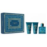 Versace Eros Darčeková sada, toaletná voda 50ml + sprchový gel 50ml + balzám po holení 50ml