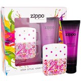 Zippo Fragrances Popzone for Her Darčeková sada, Toaletná voda 40 ml + Telové mlieko 100 ml
