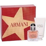 Giorgio Armani Emporio In Love With You Darčeková sada, eau de parfum 30ml + krém na ruky 50ml
