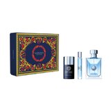 Versace Versace pour Homme Darčeková sada, toaletná voda 100ml + toaletná voda 10ml + deostick 75ml
