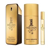 Paco Rabanne 1 Million Darčeková sada, toaletná voda 100ml + toaletná voda 10ml + deospray 150ml