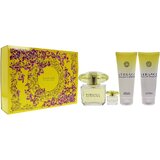 Versace Yellow Diamond Darčeková sada, Toaletná voda 90ml + telové mlieko 100ml +Sprchový gél 100ml + Toaletná voda 5ml