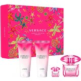 Versace Bright Crystal Absolu Darčeková sada, parfumovaná voda 90 ml + telové mlieko 100ml + sprchový gel 100ml + parfumovaná voda 5ml