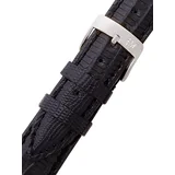 Morellato A01U0856041019CR16 Black Lizard Watch Strap 16mm