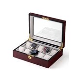 Rothenschild Watch Box RS-1087-10C for 10 Watches Cherry