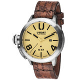 U-Boat 8106 Classico U-47 Automatic beige 47mm 100M