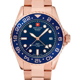 Swiss Alpine Military 7052.1165 GMT diver 42mm 10ATM