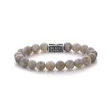 Rebel & Rose Bracelet Labradorite Shield 925 RR-8S005-S-L mens