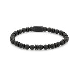 Rebel & Rose Bracelet All-Black RR-60107-B-S ladies