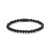 Rebel & Rose Bracelet Black Rocks RR-60088-B-M Unisex