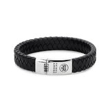 Rebel & Rose Bracelet Braided Flat RR-L0141-S-L+ mens