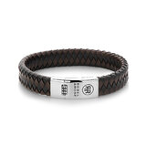 Rebel & Rose Bracelet Braided Flat RR-L0126-S-L mens