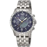 ETT EGT-11575-31M Mens Watch Solar Titan Radio-Controlled 43mm 10ATM