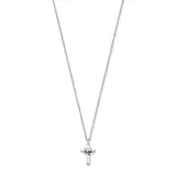 Engelsrufer ERN-CROSSHEART-BIR Cross Ladies Necklace 40mm, adjustable