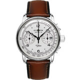 Zeppelin 8676-1 Chronograph 100 Years Zeppelin Mens Watch 42mm 5ATM