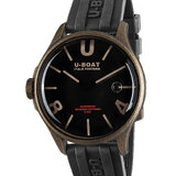 U-Boat 9548 Darkmoon Brown Vintage Mens Watch 44mm 5ATM