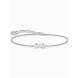Thomas Sabo A2161-001-21-L19V Silver bracelet w. infinity pendant