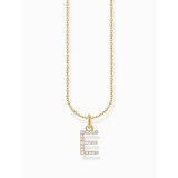 Thomas Sabo KE2244-414-14-L45V Gold-plated necklace letter E 