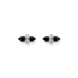 Thomas Sabo H2281-641-11 Silver stud earrings w. black onyx 