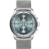 Zeppelin 8670M-4 Chronograph 100 Years Zeppelin Mens Watch 42mm 5ATM
