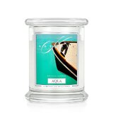 Kringle Candle Aqua vonná sviečka stredná 2-knôtová (411 g)