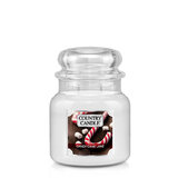 Country Candle Candy Cane Lane vonná sviečka stredná 2-knôtová (453 g)