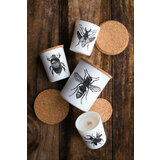 Vila Hermanos Insect Calabrone vonná sviečka s dreveným knôtom 75g