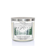 Kringle Candle TUMBLER Winter Evergreen 3-knôtová vonná sviečka (411g)
