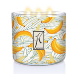 Kringle Candle TUMBLER Banana's Foster 3-knôtová vonná sviečka (411g)