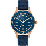 Bulova 98A325 MIL-SHIPS Bronze blue - Pánske hodinky
