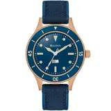 Bulova 98A325 MIL-SHIPS Bronze blue - Pánske hodinky