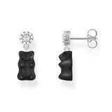 Thomas Sabo H2330-052-11 Ohrstecker mit schwarzen Goldbären silber Damen