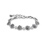 Thomas Sabo A2197-637-21-L19V Armband midnight rose silber