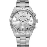 Claude Bernard 10247-3M-AIN Mens Watch ST50 Chronograph 44mm 5ATM 