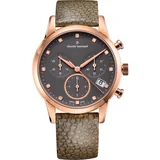 Claude Bernard 10231-37R-TAPR1 Ladies Watch Classic Chronograph 35mm 5ATM 