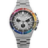 Louis XVI LXVI1219 Mens Watch Le Monarque Rainbow Chrono Limited 42mm 10ATM 