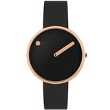 Picto 34012-0114R Unisex Black Bio Based 34mm 5ATM 