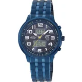 ETT Eco Tech Time EGS-11735-32M Mens Watch Solar Drive Radio-controlled 48mm 10ATM 