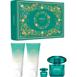 Versace Crystal Emerald Darčeková sada, Eau de parfum 90ml + Eau de parfum 5ml + Body lotion 100ml + Shower gel 100ml