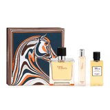 Hermes Terre D'Hermes Pure Parfum Darčeková sada, parfum 75 ml + parfum 15 ml + Shower Gel 40ml