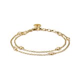 Thomas Sabo A2216-414-14-L19V Bracelet Double row zirconia Gold-plated