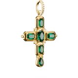 Thomas Sabo PE987-971-6 Cross Pendant 47,0mm Gold-plated Ladies