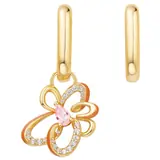 Ania Haie EST048-02 Hoop Earrings Flower Power + 1-Pendant Set